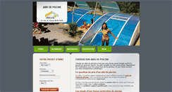 Desktop Screenshot of devis-abri-de-piscine.fr